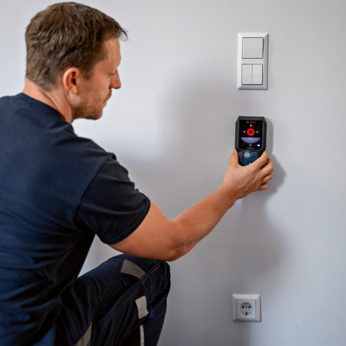 Detector de materiais com profundidade de 12 cm - GMS 120-27