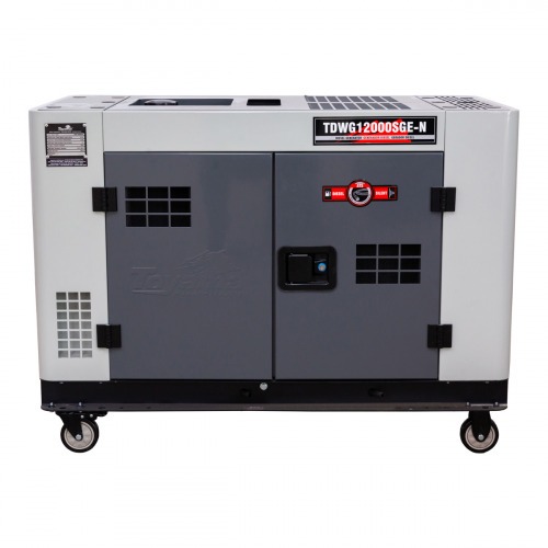 Gerador de energia 10 Kva a diesel cabinado partida elétrica monofásico - TDWG12000SGE-N  110V/220V Gerador de energia 10 Kva a diesel cabinado partida elétrica monofásico - TDWG12000SGE-N  110V/220V