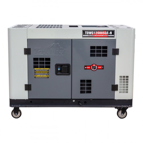 Gerador de energia 10 Kva a diesel cabinado partida elétrica monofásico - TDWG12000SGE-N  110V/220V Gerador de energia 10 Kva a diesel cabinado partida elétrica monofásico - TDWG12000SGE-N  110V/220V