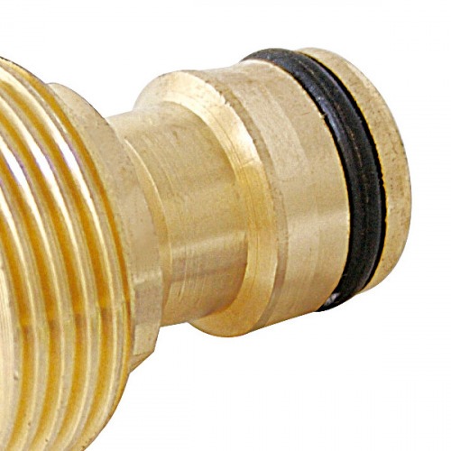 Adaptador macho em bronze 3/4