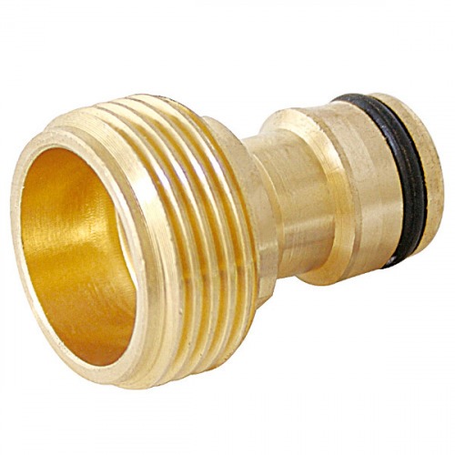 Adaptador macho em bronze 3/4