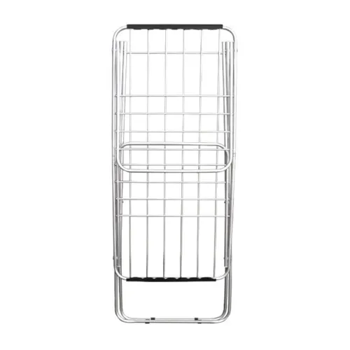 Varal de chão com abas 186 x 95 x 56 cm em alumínio