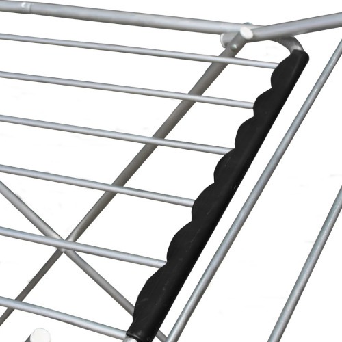 Varal de cho com abas 186 x 95 x 56 cm em alumnio