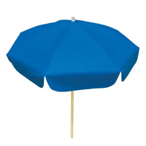 Guarda-Sol com haste de madeira 80 cm azul azul royal - GSL0433