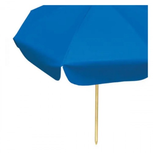 Guarda-Sol com haste de madeira 80 cm azul azul royal - GSL0433