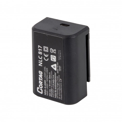 Nvel a laser verde pendular giratrio a bateria 5 linhas 15 m com maleta e 2 baterias - NLC 817  110V/220V