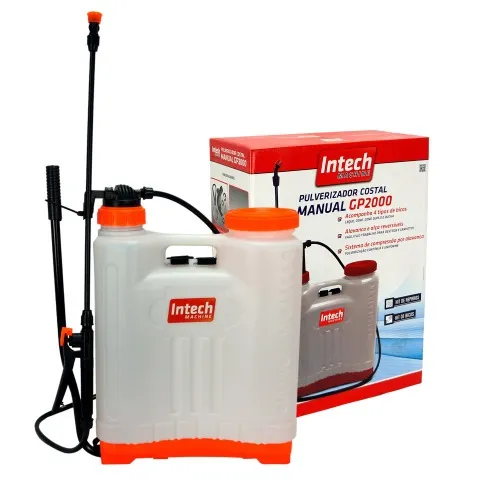 Pulverizador costal manual agrícola capacidade 20 litros - GP2000