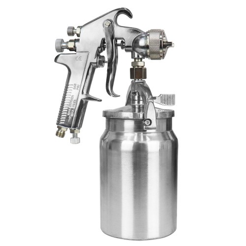 Pistola de pintura tipo succão alta produção bico de 1,8 mm - P4001 Pistola de pintura tipo succão alta produção bico de 1,8 mm - P4001
