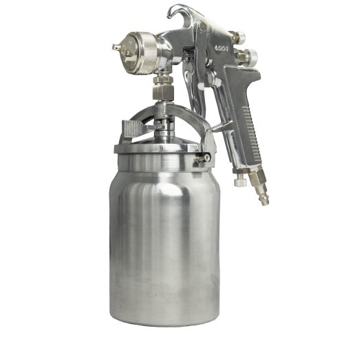Pistola de pintura tipo succão alta produção bico de 1,8 mm - P4001 Pistola de pintura tipo succão alta produção bico de 1,8 mm - P4001