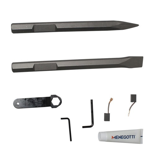 Martelo Rompedor 2.100W 85 joules 23 kg encaixe sextavado 28mm com acessórios - MMR2100  220V Martelo Rompedor 2.100W 85 joules 23 kg encaixe sextavado 28mm com acessórios - MMR2100  220V