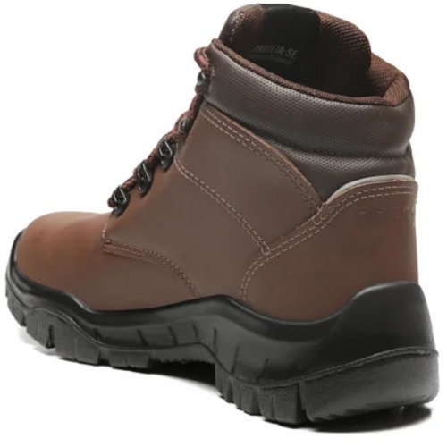 Botina bidensidade couro vaqueta com cadaro - WVDG