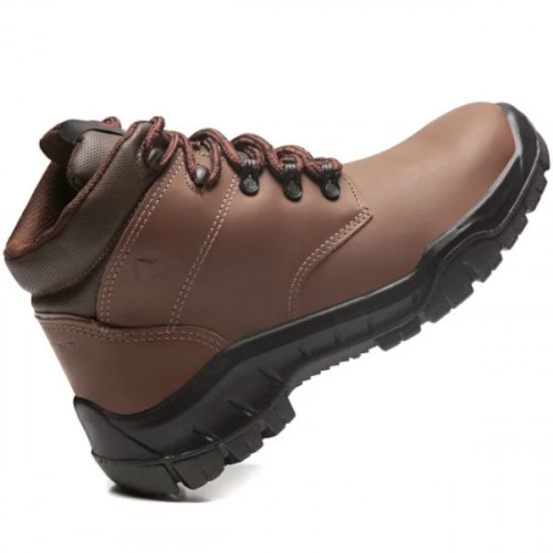 Botina bidensidade couro vaqueta com cadarço - WVDG Botina bidensidade couro vaqueta com cadarço - WVDG