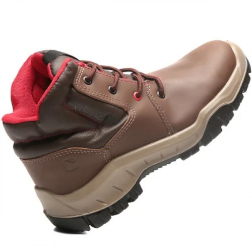 Botina bidensidade couro vaqueta com cadarço - MBAG Botina bidensidade couro vaqueta com cadarço - MBAG