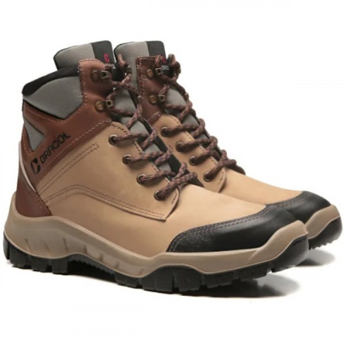 Botina bidensidade couro vaqueta com cadar�o - MAAG