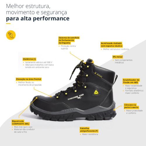 Botina bidensidade em microfibra com cadar�o - Bras�lia Sip SRC