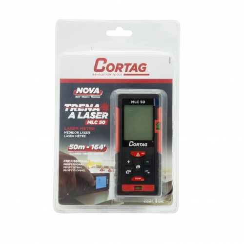 Trena a laser leitura at 50 metros com bolsa protetora - MLC 50