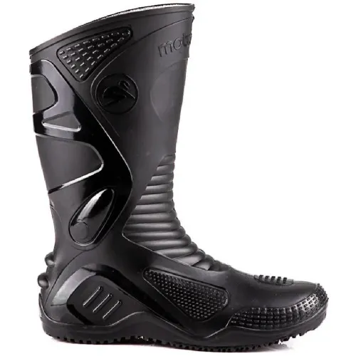 Bota de PVC cano médio com forro  - Motosafe