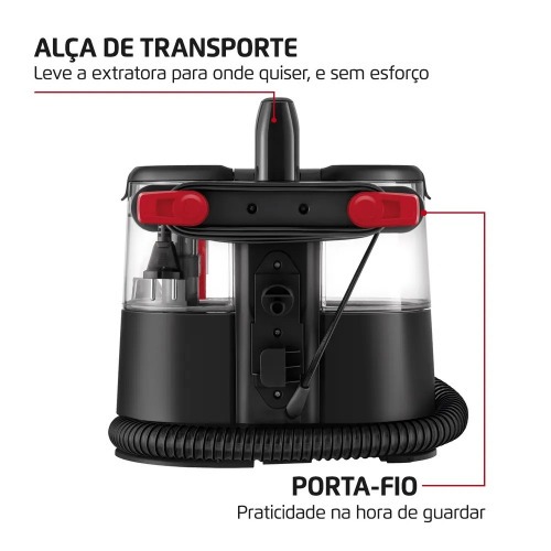 Extratora de carpete e higienizadora port�til 1650 watts Deep Cleaner I - EXP-01-R  110V