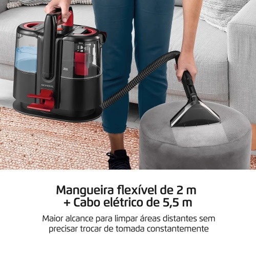 Extratora de carpete e higienizadora port�til 1650 watts Deep Cleaner I - EXP-01-R  110V