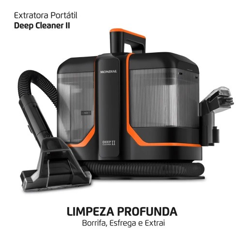 Extratora de carpete e higienizadora porttil 1800W Deep Cleaner II - EXP-02-O  110V