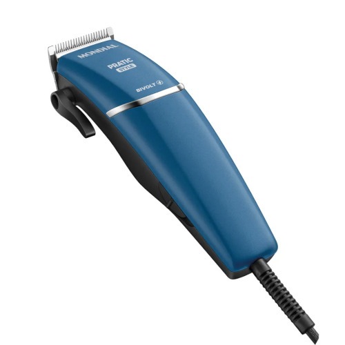 M�quina de cortar cabelo e barba com 8 acess�rios Pratic Style - CR-10-BI  110V/220V