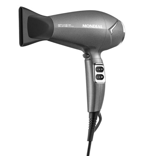 Secador de cabelo 2000 watts Tourmaline SPACE SHINE Grafite - SC-20  220V