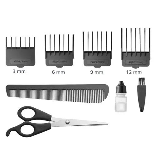 Máquina de cortar cabelo e barba com 8 acessórios Pratic Style - CR-10-BI  110V/220V