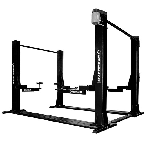 Elevador automotivo 5T 4 colunas lubrificao a graxa trifsico preto - EC4B 5000