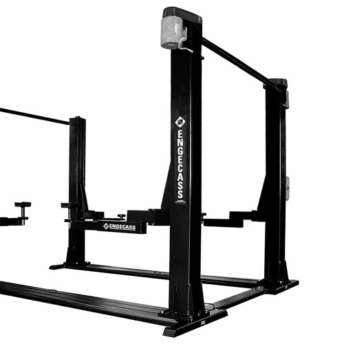 Elevador automotivo 5T 4 colunas lubrificao a graxa trifsico preto - EC4B 5000