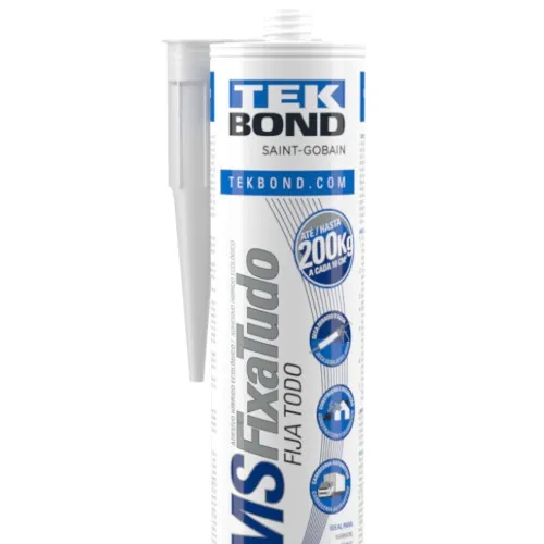 Silicone branco Seca Embaixo D' água