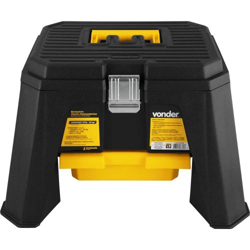 Banqueta para mecnico com compartimento para ferramentas