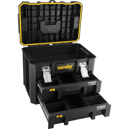 Caixa pl�stica para ferramentas 525 x 330 x 390 mm - CPV 900