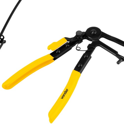 Alicate para abraçadeira elástica com haste flexível Alicate para abraçadeira elástica com haste flexível