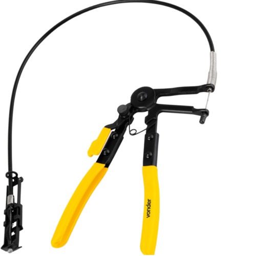 Alicate para abraçadeira elástica com haste flexível Alicate para abraçadeira elástica com haste flexível