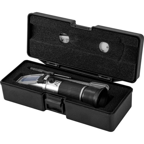 Refratmetro automotivo porttil temperatura de 10 a 30 C