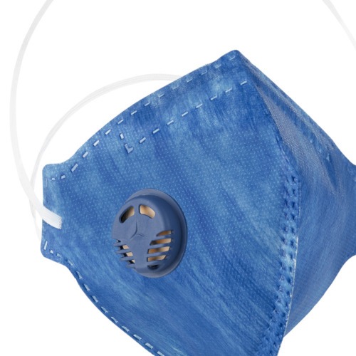 Máscara contra poeiras e névoas com válvula N95 PFF2 Máscara contra poeiras e névoas com válvula N95 PFF2