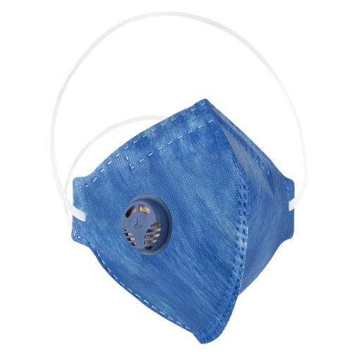 Máscara contra poeiras e névoas com válvula N95 PFF2 Máscara contra poeiras e névoas com válvula N95 PFF2