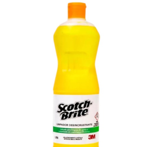Limpador desincrustante 1 litro - Scoth Brite Limpador desincrustante 1 litro - Scoth Brite