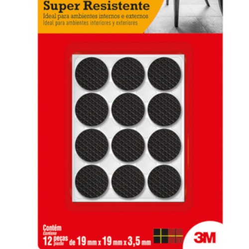 Protetor adesivo anti risco pequeno com 12 unidades Protetor adesivo anti risco pequeno com 12 unidades