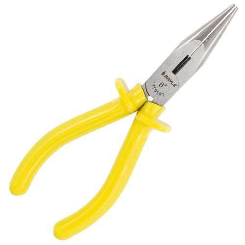 Alicate bico meia cana curto isolado 6 Alicate bico meia cana curto isolado 6