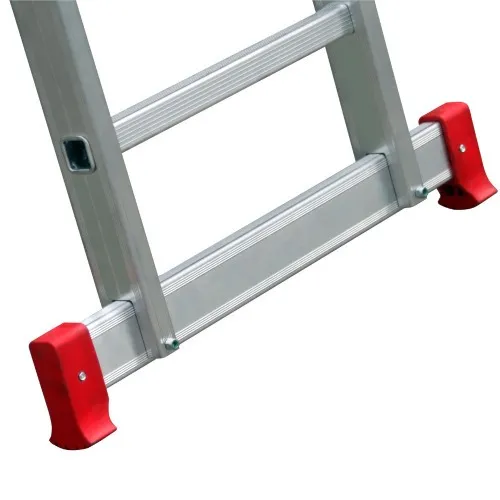 Escada multifuncional de alumínio 4 x 5 com 20 degraus 13 em 1 - ESC0294