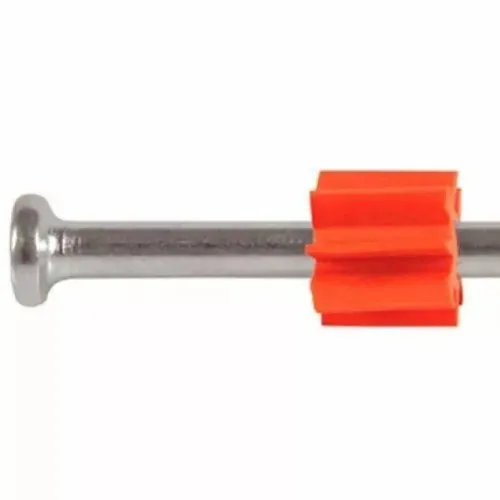 Pino liso para fixação á pólvora ação indireta 1/4 X 45 mm com 100 pçs - PXI1445
