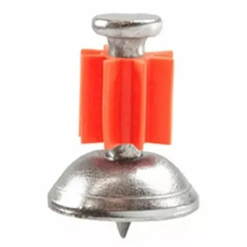 Pino com arruela cônica para fixação á pólvora ação indireta 7,6 X 28 mm com 100 peças - PACX1428