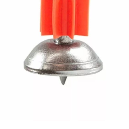 Pino com arruela cônica para fixação á pólvora ação indireta 7,6 X 28 mm com 100 peças - PACX1428 Pino com arruela cônica para fixação á pólvora ação indireta 7,6 X 28 mm com 100 peças - PACX1428