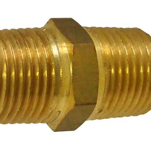 Niple em latão 1/2 Niple em latão 1/2
