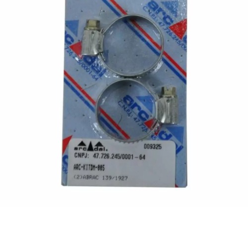 Abraçadeira aço carbono 19 a 27 mm para mangueira 3/4 Abraçadeira aço carbono 19 a 27 mm para mangueira 3/4