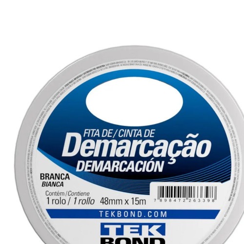 Fita adesiva para demarcao 48 mm x 15 m 
