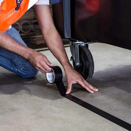 Fita adesiva para demarcação 48 mm x 15 m  Fita adesiva para demarcação 48 mm x 15 m