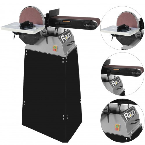 Lixadeira combinada Disco e Cinta 1 hp 19467 Antares - RZ-LX1220MN  110V/220V