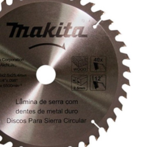 Disco de serra metal duro 165 x 20 mm com 40 dentes Disco de serra metal duro 165 x 20 mm com 40 dentes